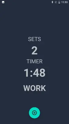 Workout Timer android App screenshot 0